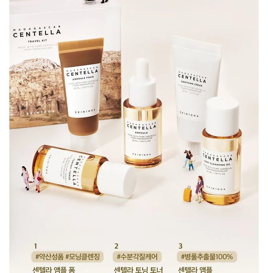 SKIN1004 - Madagascar Centella Travel Kit - Kit de voyage Centella Madagascar