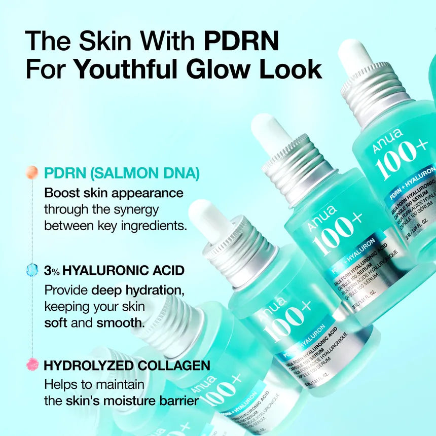 Anua - PDRN Hyaluronic Acid Capsule 100 Serum - Sérum hydratant