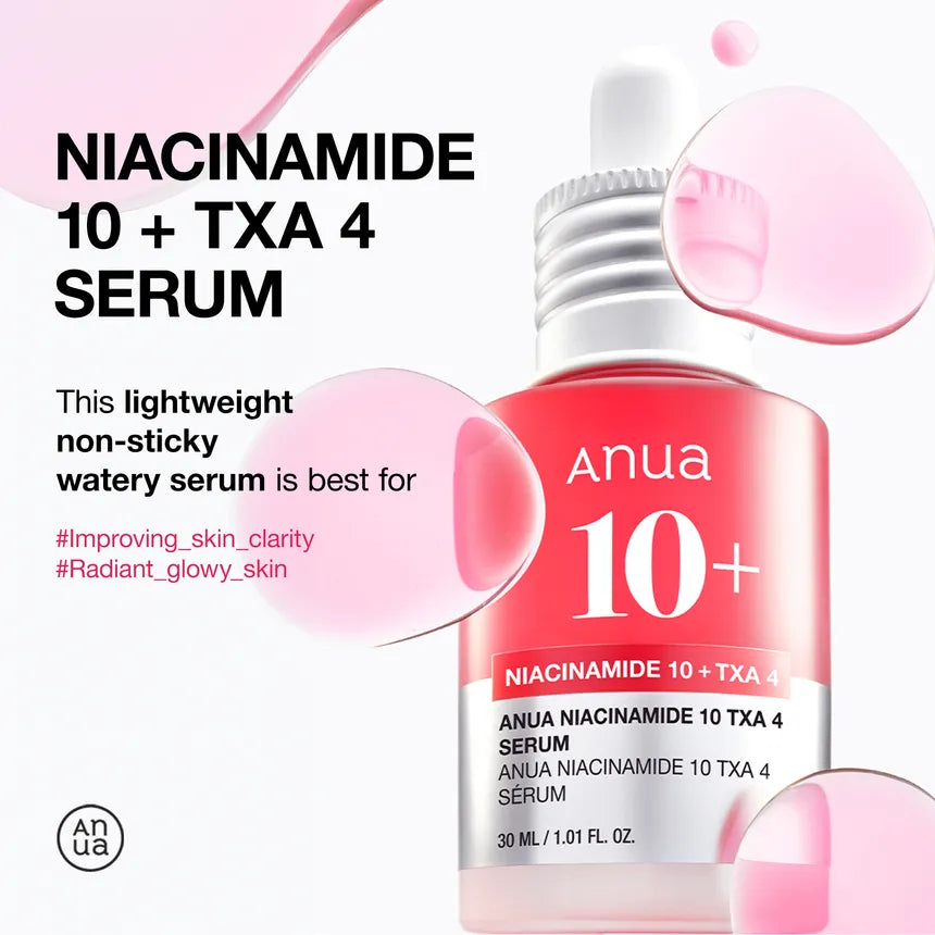 Anua - Niacinamide 10 TXA 4 Serum - Sérum visage éclaircissant anti-taches