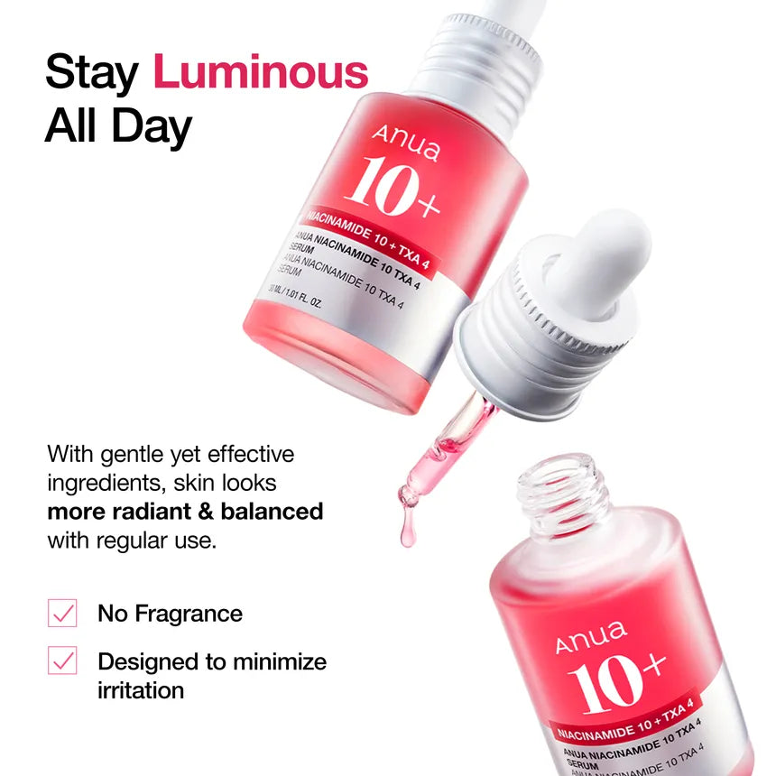Anua - Niacinamide 10 TXA 4 Serum - Sérum visage éclaircissant anti-taches