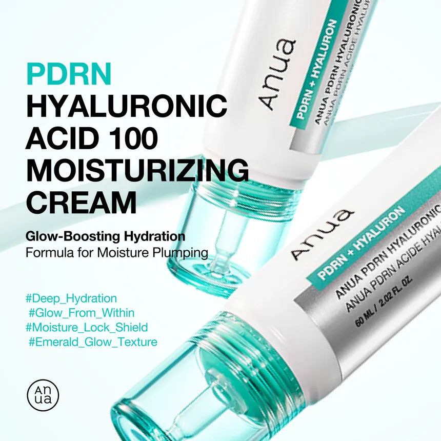 Anua - PDRN Hyaluronic Acid 100 Moisturizing Cream - Crème hydratante