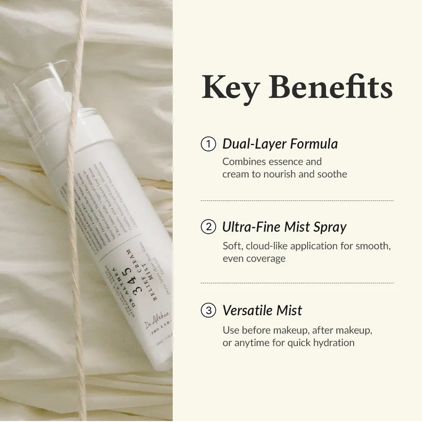 Dr. Althea - 345 Relief Cream Mist - Brume crème apaisante