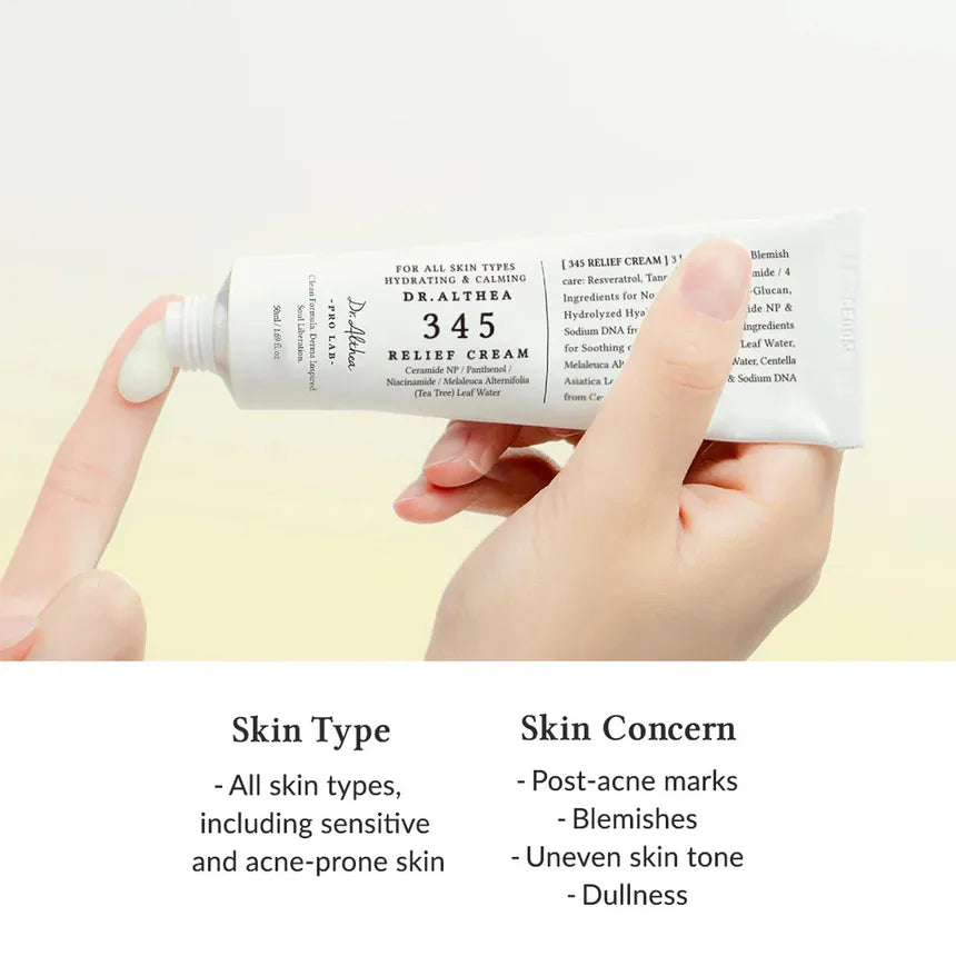 Dr. Althea - 345 Relief Cream - Crème apaisante post-acnéique