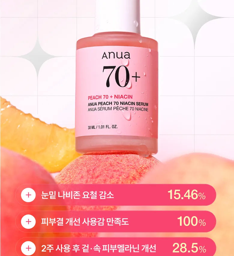 Anua - Peach 70 Niacin Serum - Sérum