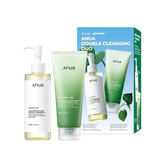 Anua - Double Cleansing Duo Set - Kit double nettoyage exclusif YesStyle
